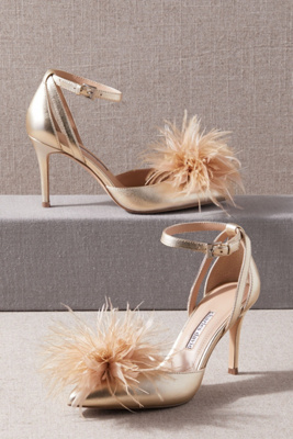 charles david gold heels