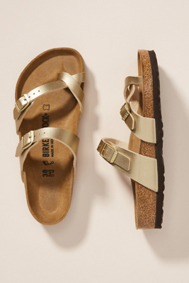 Birkenstock Mayari Sandals In Gold