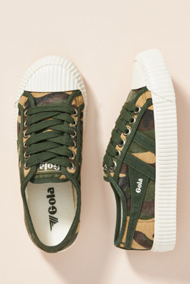 gola camo sneakers