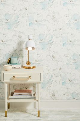 York Wallcoverings Floral Dreams Wallpaper In Blue | ModeSens