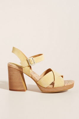 yellow heels size 10