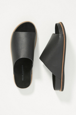 Kelsi Dagger Brooklyn Squish Slide Sandal In Black