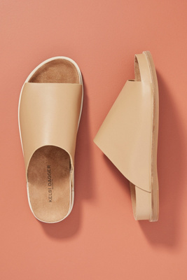 Kelsi Dagger Brooklyn Squish Slide Sandal In Beige
