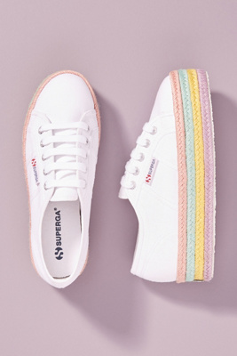 superga white espadrille sneaker