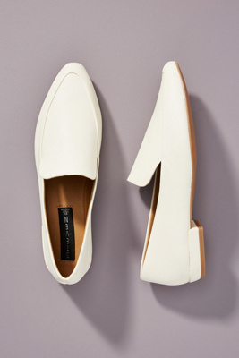 steve madden white loafers