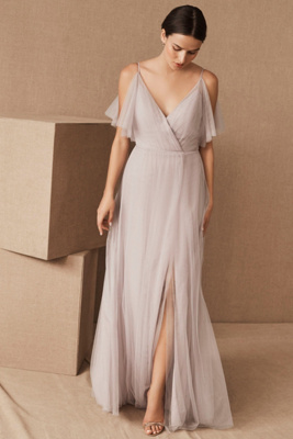 Jenny Yoo Aeryn Wedding Guest Dress In Purple Modesens