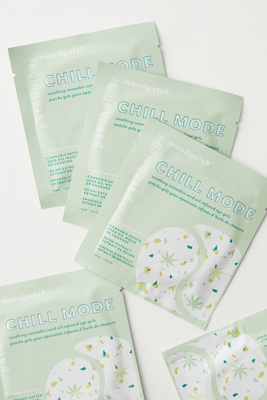 Patchology 5-pack Chill Mode Soothing Cannabis Seed Oil-infused Eye Gels In Green