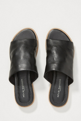 Kelsi Dagger Brooklyn Squish Slide Sandal In Black
