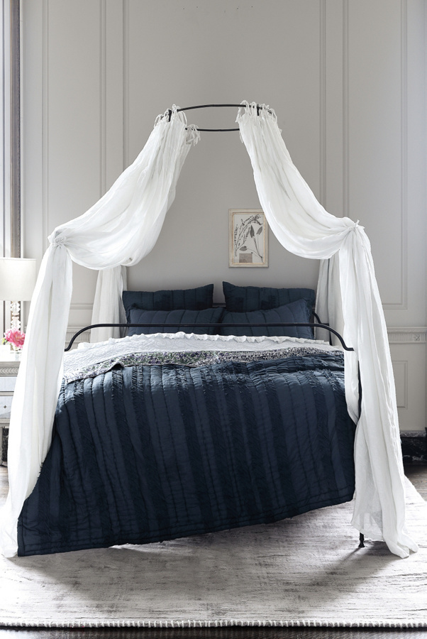 Campaign Canopy Bed Anthropologie