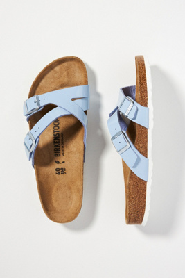 Birkenstock Yao Sandals In Blue