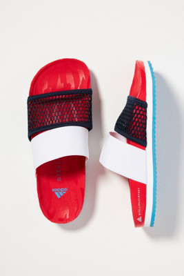 Adidas By Stella Mccartney Adidas Stella Mccartney Lette Sliders Fz2884 In Black