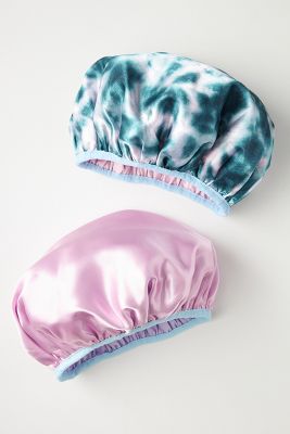 Satin Shower Cap Set