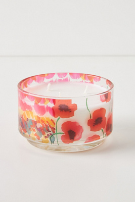 A Sunday Painter Glass Candle