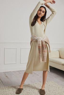 lounge sweater dress