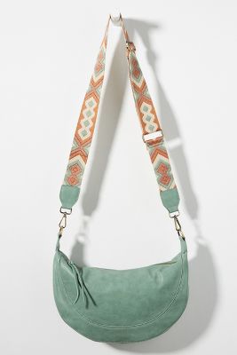 Urban Originals Luna Slouchy Crossbody Bag In Green