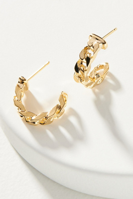Electric Picks Jewelry Electric Picks Bond Hoop Earrings In Gold ModeSens