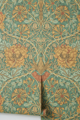 Morris & Co. Honeysuckle & Tulip Wallpaper In Assorted | ModeSens