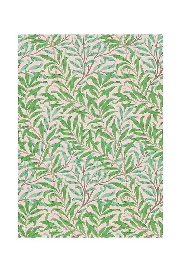 Morris & Co. Willow Boughs Wallpaper In Pink