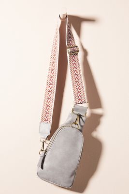 Urban Originals Liberty Crossbody Bag In Grey