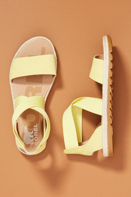 Sorel Ella Ii Sandals In Yellow