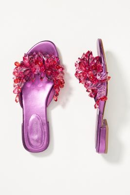 Jeffrey Campbell Glimmer Slide Sandals In Pink ModeSens