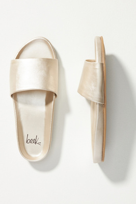 Beek Gallito Sandals In Silver