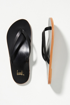 Beek Seabird Flip Flop In Black