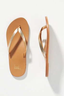 Beek Seabird Flip Flop In Gold