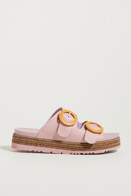 Silent d store platform espadrille sandals