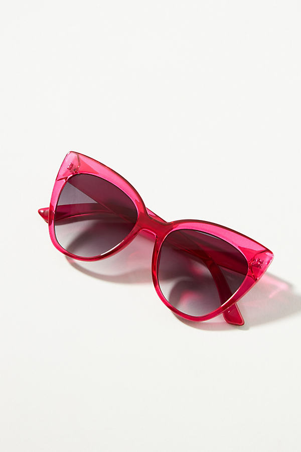 Anthropologie Tortoiseshell Two-tone Sunglasses In Pink
