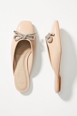 Guilhermina Ballet Mules In Beige