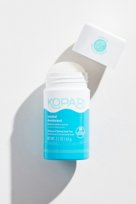 Kopari Natural Aluminum-free Coastal Deodorant In Blue