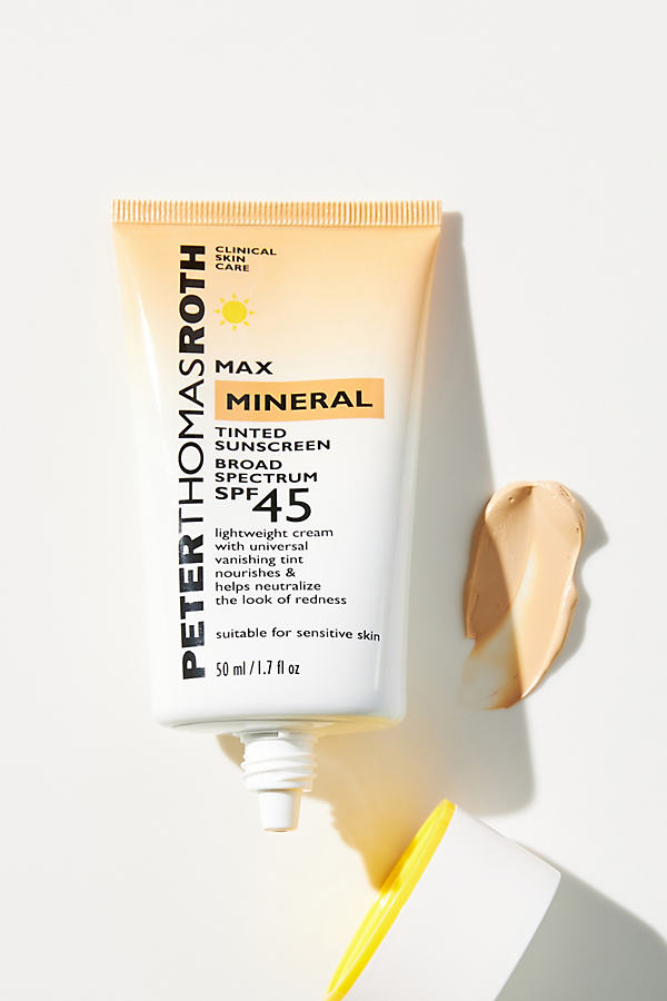 Peter Thomas Roth Max Mineral Tinted Sunscreen Broad Spectrum Spf 45 Uvauvb Protective Lotion 1.7 Fl. Oz. In N,a