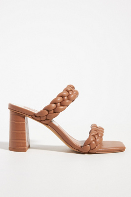 Dolce Vita Paily Heels Sandal In Cork Stella In Yellow