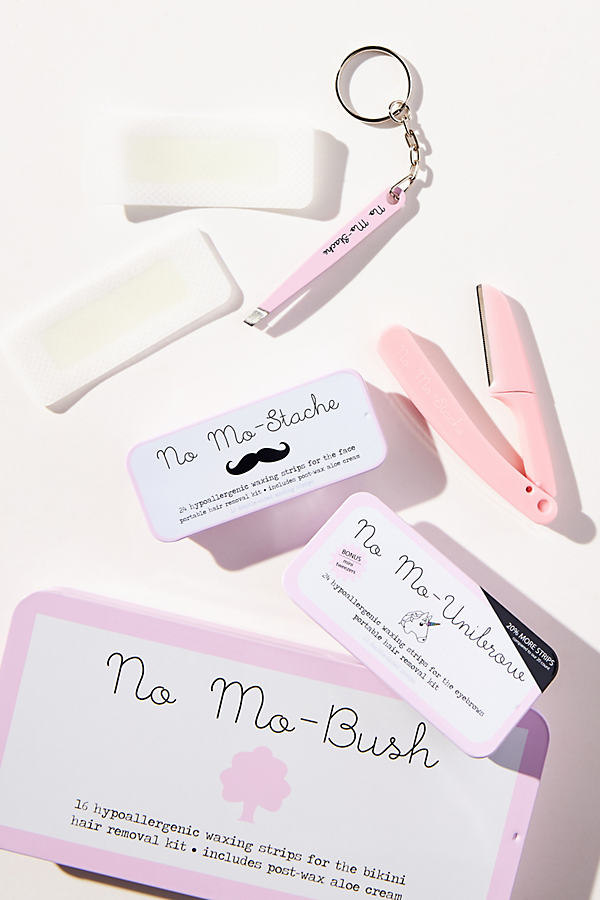 No Mo-stache Smooth Gift Set In Pink