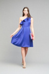 Thumbnail View 2: Amarette Ruffled Dress, Blue