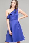 Thumbnail View 1: Amarette Ruffled Dress, Blue