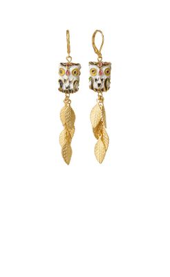 Verdant Perch Earrings   Anthropologie