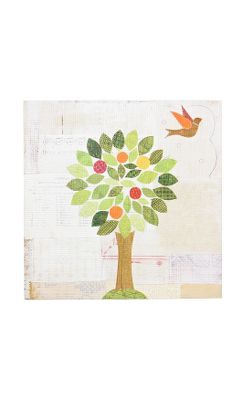 Fruit Tree Collage Art   Anthropologie