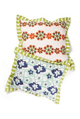 Anthropologie   Bella Hothouse Shams  