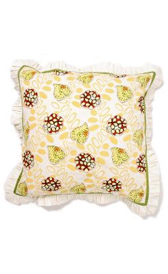 flowering quince euro sham   Anthropologie