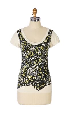 Lime Blossom Tee   Anthropologie