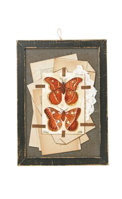 Butterfly Watercolor, Falena   Anthropologie