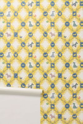 Barking Mad Wallpaper   Anthropologie