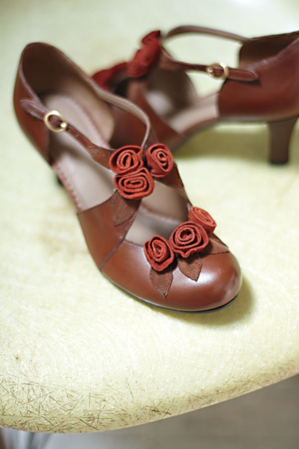 BouquetOfRoses Heels Anthropologie