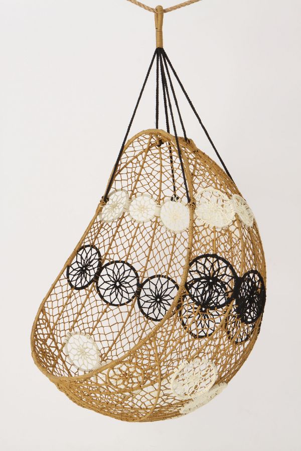 Knotted Melati Hanging Chair | Anthropologie