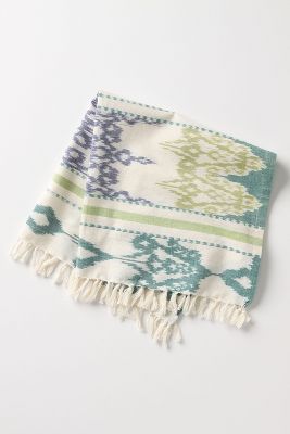 Topography Primer Napkin, Ikat   Anthropologie