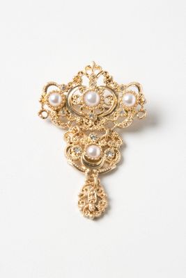 Sundry Retro Brooch   Anthropologie