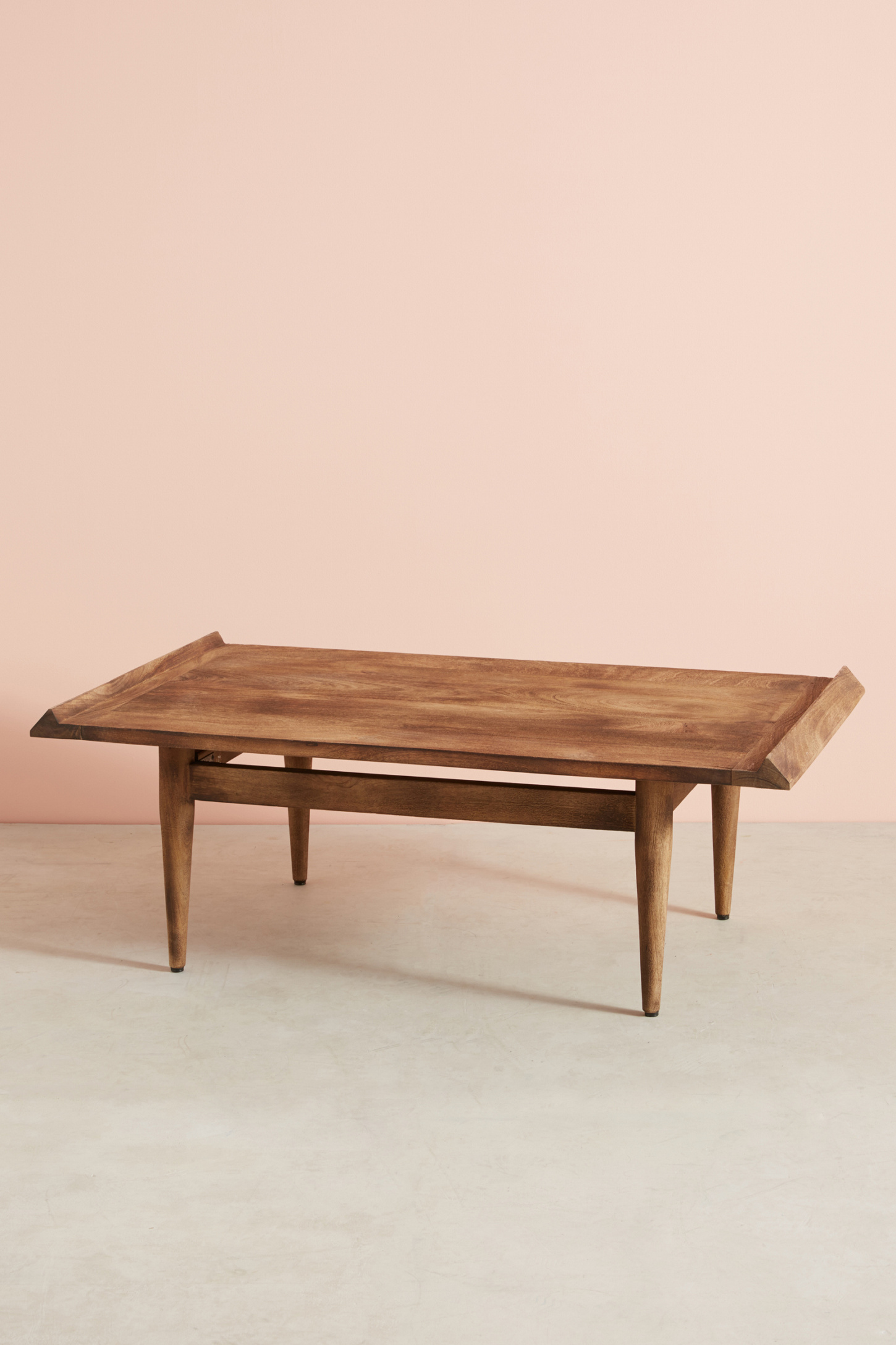 Burnished Wood Coffee Table | Anthropologie