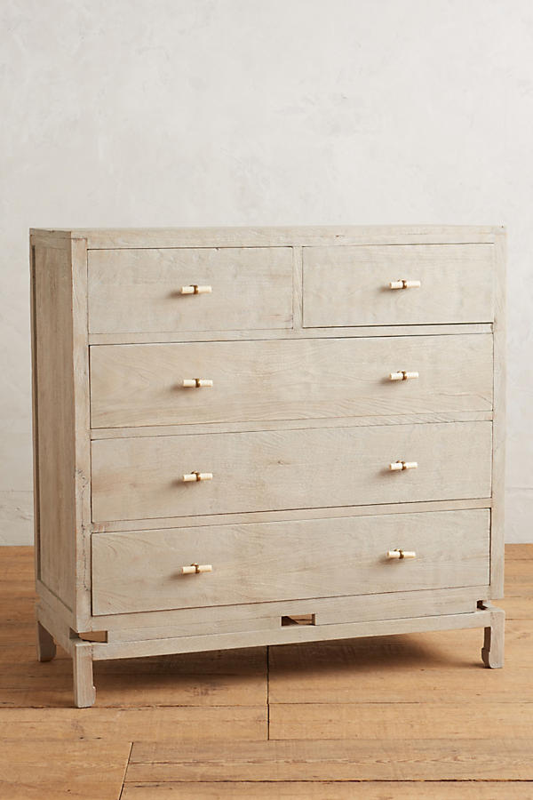 Slide View: 1: Tanah Five-Drawer Dresser